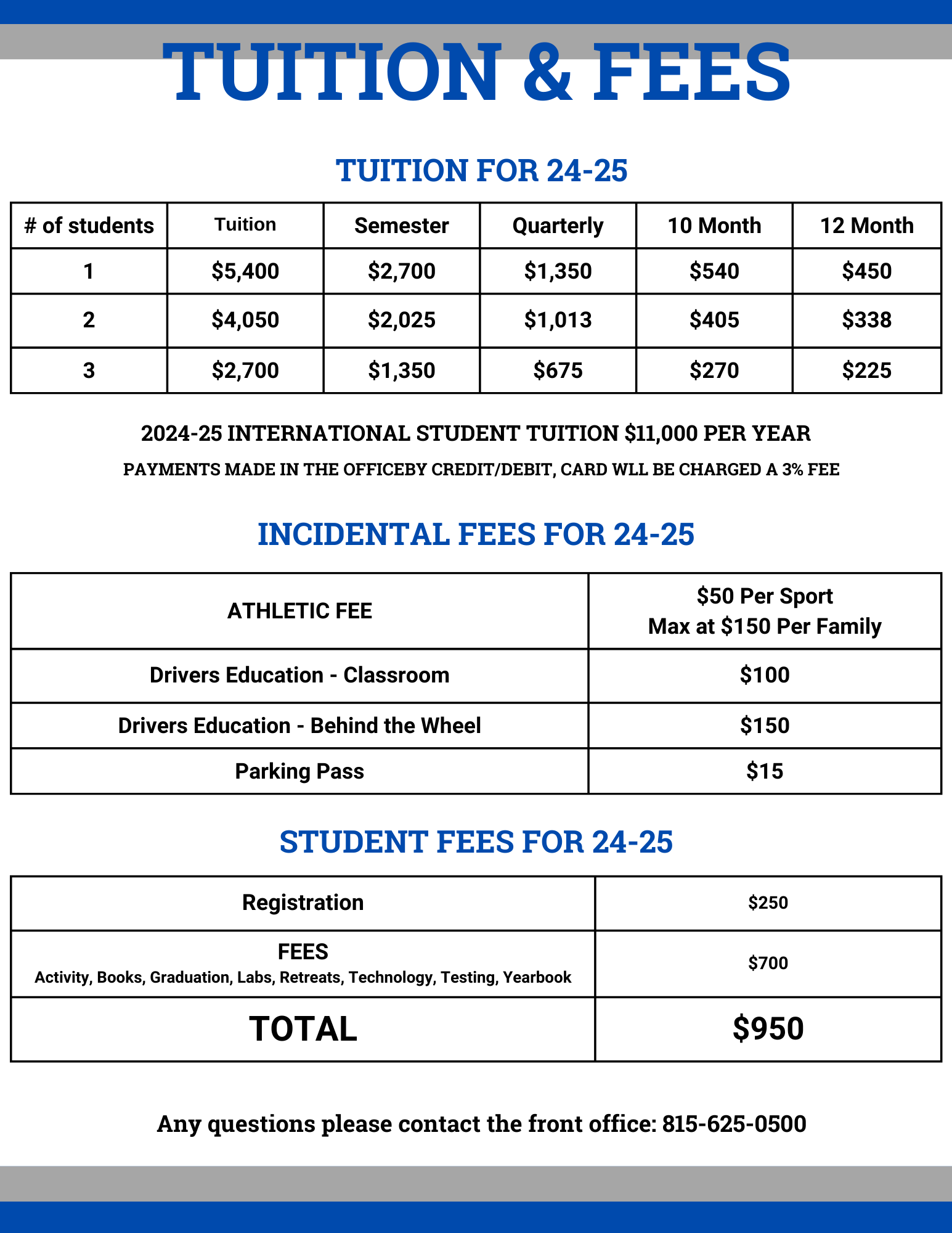 Tuition & Fees - Newman Central Catholic High School
